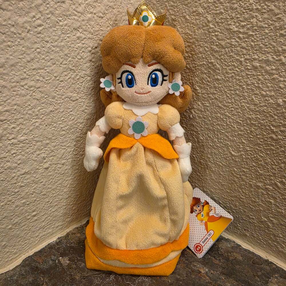 Plush - Princess Daisy 10-inch (NEW) - Super Mario - Nintendo